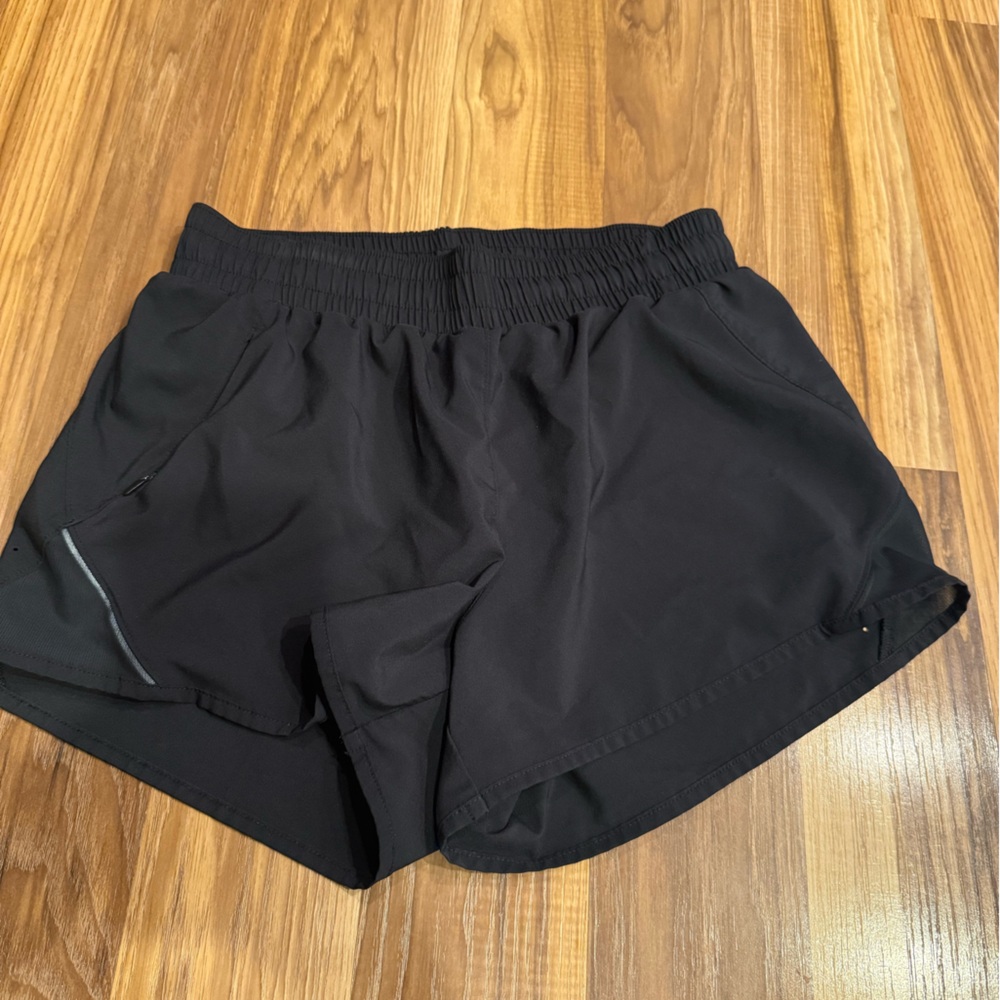 All in Motion Black Athletic Shorts Lightweight Performance